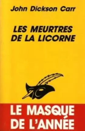 Couverture du produit · Les meurtres de la licorne