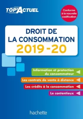Couverture du produit · Top Actuel Droit de la consommation 2019-2020