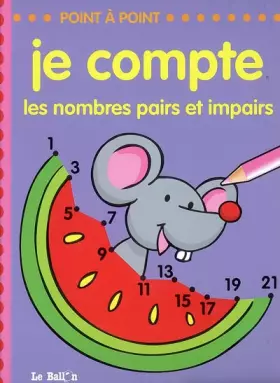 Couverture du produit · Je compte les nombres pairs et impairs