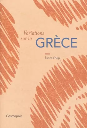 Couverture du produit · Variations sur la Grèce