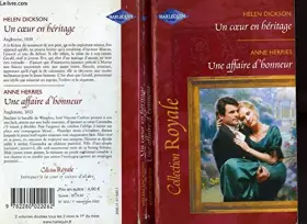 Couverture du produit · UN COEUR EN HERITAGE+UNE AFFAIRE D'HONNEUR