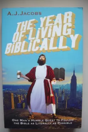 Couverture du produit · The Year of Living Biblically