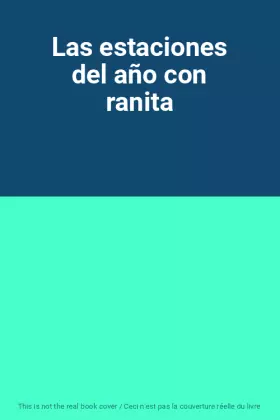 Couverture du produit · Las estaciones del año con ranita