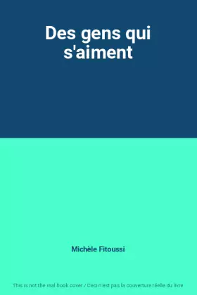 Couverture du produit · Des gens qui s'aiment