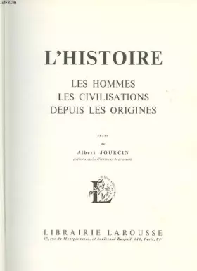 Couverture du produit · L'Histoire: Les Hommes, Les Civilisations depuis Les Origines