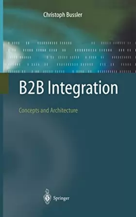 Couverture du produit · B2B Integration: Concepts and Architecture