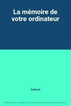 Couverture du produit · La mémoire de votre ordinateur