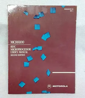 Couverture du produit · MC88100 RISC Microprocessor User's Manual