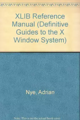 Couverture du produit · Xlib Reference Manual: R-3/R-4, 4-90