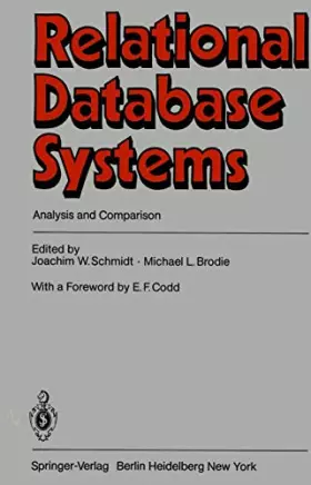Couverture du produit · Relational Database Systems: Analysis and Comparison