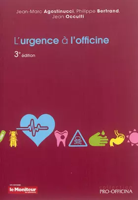 Couverture du produit · L'urgence à l'officine