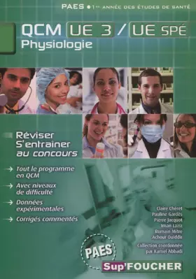 Couverture du produit · QCM UE3 UE SPE Physiologie