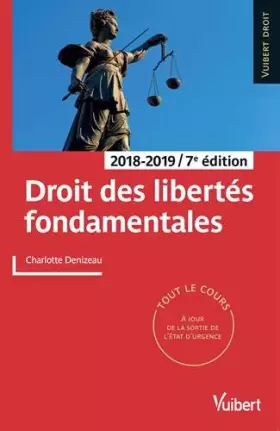 Couverture du produit · Droit des libertés fondamentales 2018-2019