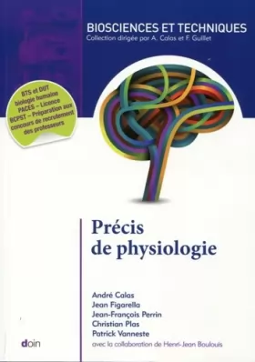 Couverture du produit · Précis de physiologie - 2ème édition: BTS et DUT biologie humaine. PACES - Licence - BCPST - Préparation aux concours de recrut