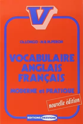 Couverture du produit · Vocabulaire anglais français, moderne et pratique by Monique Peron (2002-08-31)