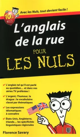 Couverture du produit · L'Anglais de la rue Guide de conversation Pour les Nuls