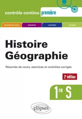 Couverture du produit · Histoire-Géographie - Première S - Nouveau programme - 2e édition