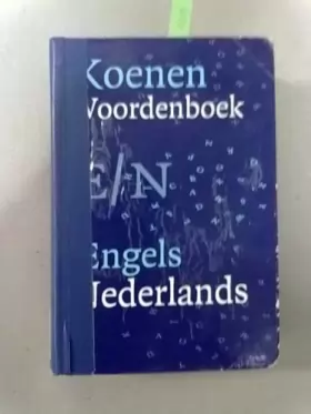 Couverture du produit · Koenen Woordenboek Engels-Nederlands
