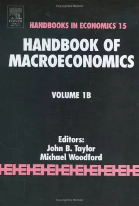 Couverture du produit · Handbook of Macroeconomics - Volume 1B