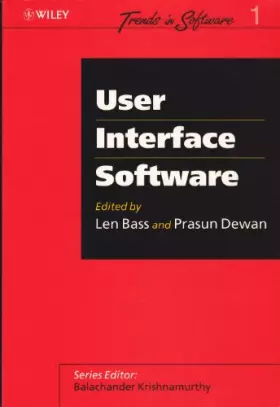 Couverture du produit · User Interface Software