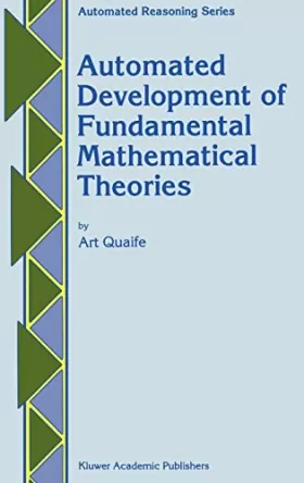 Couverture du produit · Automated Development of Fundamental Mathematical Theories