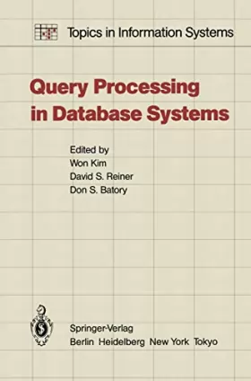 Couverture du produit · Query Processing in Database Systems