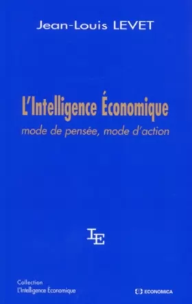 Couverture du produit · L'Intelligence économique