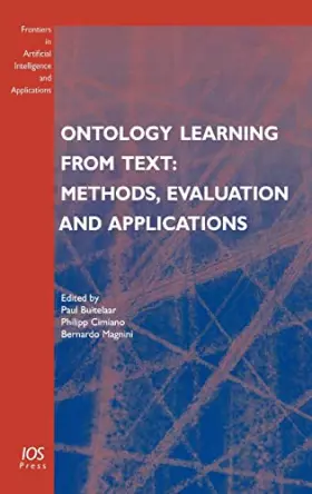 Couverture du produit · Ontology Learning from Text: Methods, Evaluation And Applications