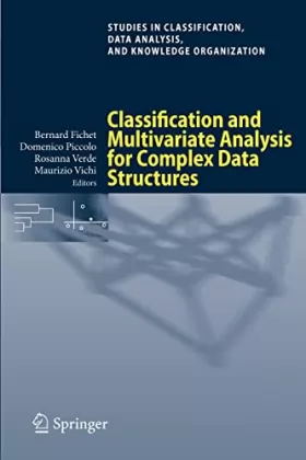 Couverture du produit · Classification and Multivariate Analysis for Complex Data Structures