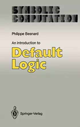 Couverture du produit · An Introduction to Default Logic