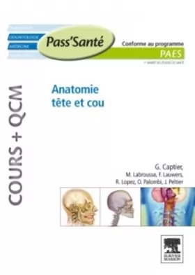 Couverture du produit · Anatomie tête et cou (Cours + QCM)