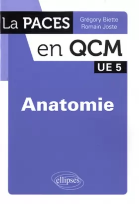 Couverture du produit · Paces en Qcm Anatomie