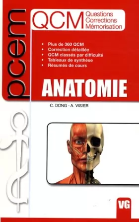 Couverture du produit · QCM Anatomie PCEM
