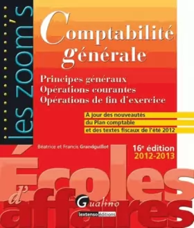 Couverture du produit · Comptabilité générale : Principes généraux, opérations courantes, opérations de fin d'exercice