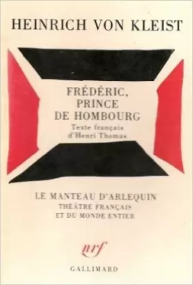 Couverture du produit · Frédéric, prince de Hombourg