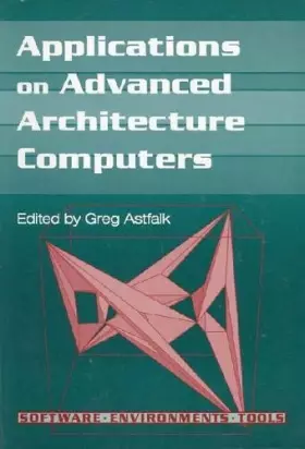 Couverture du produit · Applications on Advanced Architecture Computers