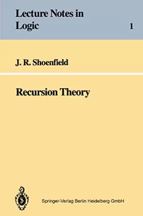 Couverture du produit · Recursion Theory