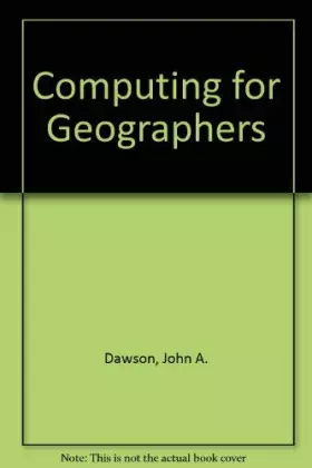 Couverture du produit · Computing for Geographers