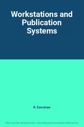 Couverture du produit · Workstations and Publication Systems