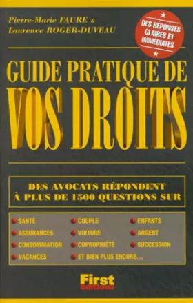 Couverture du produit · Guide pratique de vos droits, éd.1999