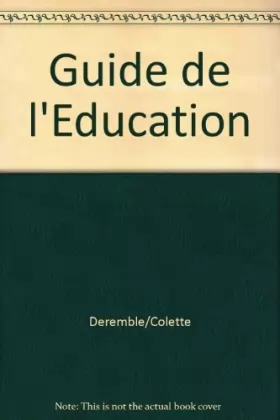Couverture du produit · Guide de l'éducation