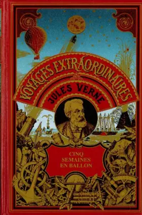 Couverture du produit · VOYAGES EXTRAORDINAIRES  JULES VERNE  CINQ SEMAINES EN BALLON