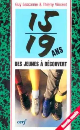 Couverture du produit · 15-19 ans : des jeunes à découvert