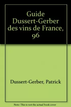 Couverture du produit · Guide des vins de France 1996