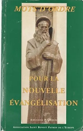 Couverture du produit · Mots d'ordre pour une nouvelle évangélisation