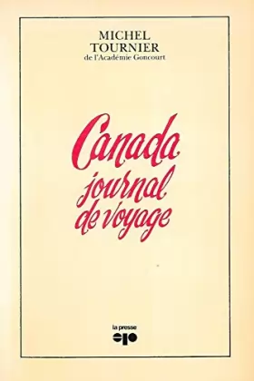Couverture du produit · Canada: Journal de voyage (French Edition)