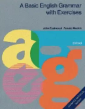 Couverture du produit · A Basic English Grammar with Exercises