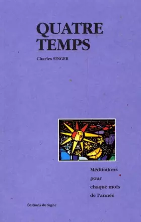Couverture du produit · Quatre temps : Méditations pour chaque mois de l'année