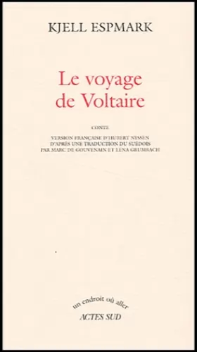 Couverture du produit · Le Voyage de Voltaire