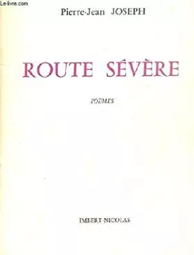 Couverture du produit · Route sévère : Poèmes